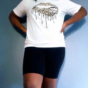 High Rise Black Bike Shorts